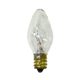 Clear Night Light Bulbs - Package of 12 Bulbs - 7 Watts