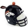 Denver Broncos 9" X 8-1/2" Ceramic Candy Dish/Cookie Jar - NFL Football