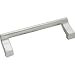 96mm CTC Satin Nickel Offset Linear Pull