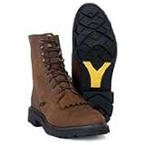 Ariat Mens 8 'Cascade' Steel Toe Work Boot - Aged Bark by Ariat