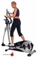 Christopeit Crosstrainer Ergometer CXM 5, Schwarz Silber