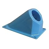 Carlon A220G 1-1/4" 45 Degree Blue Non-Metallic Vertical Stub Down