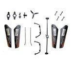 007 Mini Falcon XVIII Gyroscope 4 Channel RC Helicopter - Blade Set with Skid