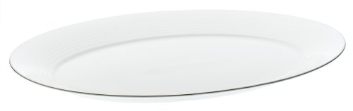 Gordon Ramsay by Royal Doulton Platinum Band 18-Inch-by-13-Inch Turkey Platter