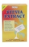 Now Foods Stevia Extract Packets, 100/box