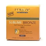 LOreal Sunless Sublime Bronze Self-Tanning, Towelettes, Medium - 6 Each