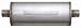Automotive : MagnaFlow 12279 Stainless Steel 3" Oval Muffler