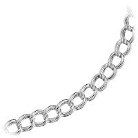14kt. White Gold, 7 Charm Bracelet by Fred Meyer Jewelers