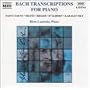 Bach Transcriptions for Piano