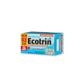 Ecotrin Safety Coated Enteric Aspirin, 81 mg, Low Strength, 365 ea
