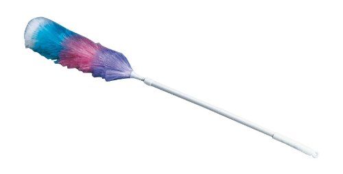 Wenko 4011010100 Teleskop Staubwedel, ausziehbar bis 115 cm, Kunststoff