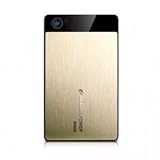 Silicon Power Armor A50 USB 2.0 320GB 2.5 (Gold) Portable External Hard Disk Drive - Shockproof, Backup Hard drive for Laptop or Computer. No power adapter needed. Durable Travel Hard Drive.