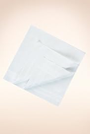 7 Pack - Luxury Supima® Pure Cotton Plain Handkerchiefs