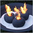 Real Flame Black Gel Fuel Fire Stones