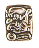 Mayan Glyph Pendant "Chack'te" symbolizing Leadership