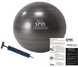 Spri 75cm Professional Plus Xercise Ball, Pump & Chart