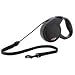 Flexi Classic 1 Small, 26lbs, Black, 16ft.