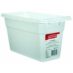 Rubbermaid FG2862RDWHT Servin' Saver Ice Cube Bin