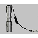 Buy Bluecell Gun Metal Color Mini 3W LED Handy Waterproof Flashlight Torch For... by Bluecell