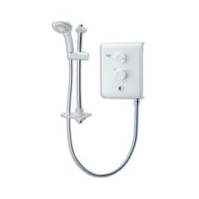 Triton T80Z Electric Shower 9.5kW (White/Chrome)