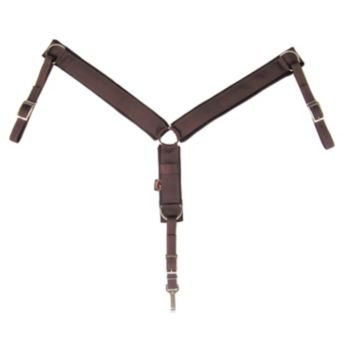 Fabtron Felt Lined Comfort Breast Collar Black
