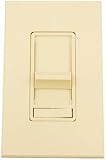 Leviton 86677-1I Architectural Slide Fluorescent dimmer, 120 VAC, Decora Frame, For 4 to 20 Rapid Start 40W lamps, Ivory