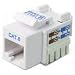 Belkin CAT6 CHANNEL CERT.KEYSTONE JACK ( R6D026-AB6-WHT )
