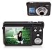 New DC-K10 4x Digital Zoom 3x Optical Zoom 15MP 2.7-inch Color LCD Camera with Smile Capture/ SD Card Function (Black)