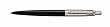 Parker Black SS Chiselled Jotter Ballpoint Pen