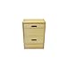 Cedar Delite RCFND430X590-LC Two Drawer Chest Nightstand, Clear