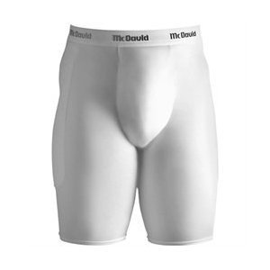 McDavid 7211YCFT Padded Sliding Shorts & Cup White Youth S