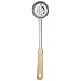 Carlisle 604371 Stainless Steel 3 Oz. Measure Miser Perforated Spoon with Beige Handle (Case of 12)