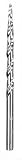 3/32 High Speed Steel Taper Point Drill Short Length