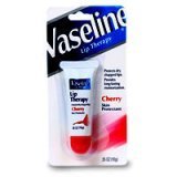Vaseline Lip Therapy Petroleum Jelly, Cherry Flavor 0.35 Oz (12 pack)