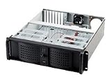 FANTEC TCG-3810X07-1 3HE 528mm schwarz ohne NT 3x13,34cm 5,25Zoll offen 2x8,89cm 3,5Zoll offen 1x8,89cm intern 2x USB vorne 7 Slot