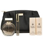 IDOLE D'ARMANI by Giorgio Armani Gift Set for WOMEN: SET-EAU DE PARFUM SPRAY 1.7 OZ & BODY LOTION 1.7 OZ & SHOWER GEL 1.7 OZ & EDT ROLLERBALL .33 OZ MINI & PURSE