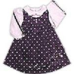 Le Top Toddler Plum Pretty Shirt & Jumper Dress Set Size 4T