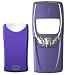 Blue Auto Sliding With Battery Cover Faceplate For Nokia 8260