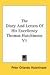The Diary And Letters Of His Excellency Thomas Hutchinson V 2