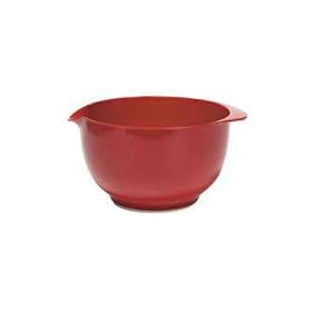Melamine Red Mixing Bowl By Trudeau - 3 Qts. by 
