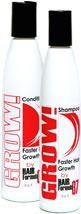 External hard drive:GROW FAST HAIR GROWTH SHAMPOO & CONDITIONER - 8 oz. each