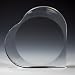 Clear Acrylic Heart Personalized Awards