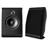 Polk Audio OWM3 On-Wall Speaker (Pair, Black)