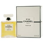 CHANEL PARIS No 22 PARFUM /PURE PERFUME 0.5 oz / 15 ml