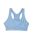 Champion Brand Cotton/Poly/Lycra Blend Sports Bra - Snow Blue