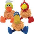 Great China Feather Flosser Plush Dog Chew Toy