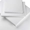 KING SIZE WHITE EXTRA DEEP FITTED SHEET 16" / 40cm IN EGYPTIAN COTTON PERCALE 200 THREAD COUNT BY VICEROYBEDDING