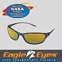 EAGLE EYE SUNGLASSES Style Asti Wrap. NASA PST Lens. Protects eyes. Precision Vision