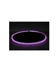 Buy Neon Concepts 15 Inch Round Clear Top Serving Tray (purple Neon Rechargeable...
