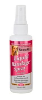 Huge save onbandages for dogs Nutri-Vet Liquid Bandage Spray for Dogs